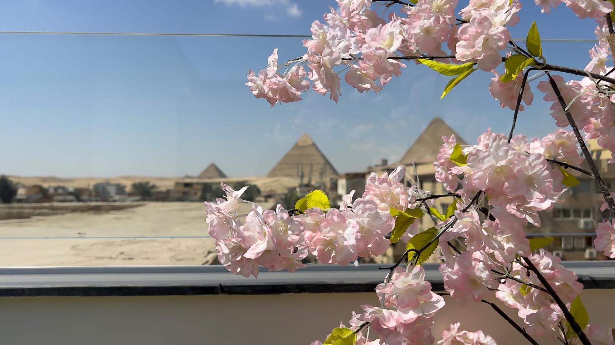 Rizk Pyramids View Hotel Kafret el-Gabal Exteriér fotografie